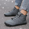 Bottes pieds nus hivernales chaudes et imperméables