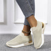 Baskets Legeres & Respirantes a Enfiler kaki1