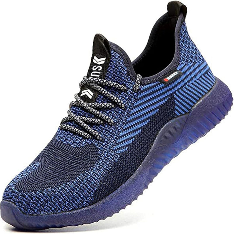 Baskets de Securite Legeres a Embout Composite et Anti-Crevaison - Unisexe bleu1