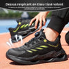 Baskets de Securite Legeres avec Embout en Acier - Unisexe vert1