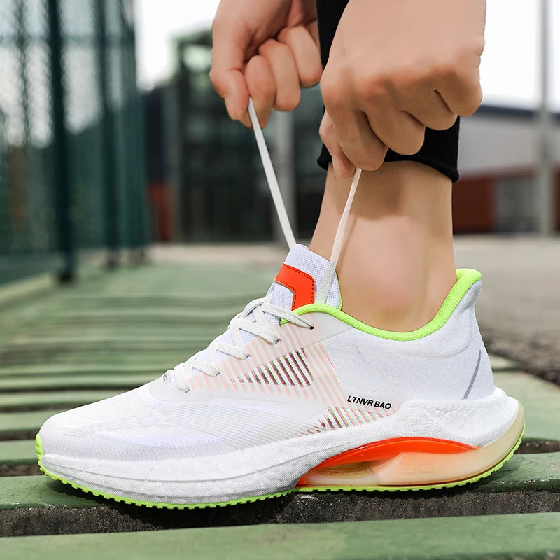 Baskets de Sport Amortissantes et Confortables - Unisexe blanc3