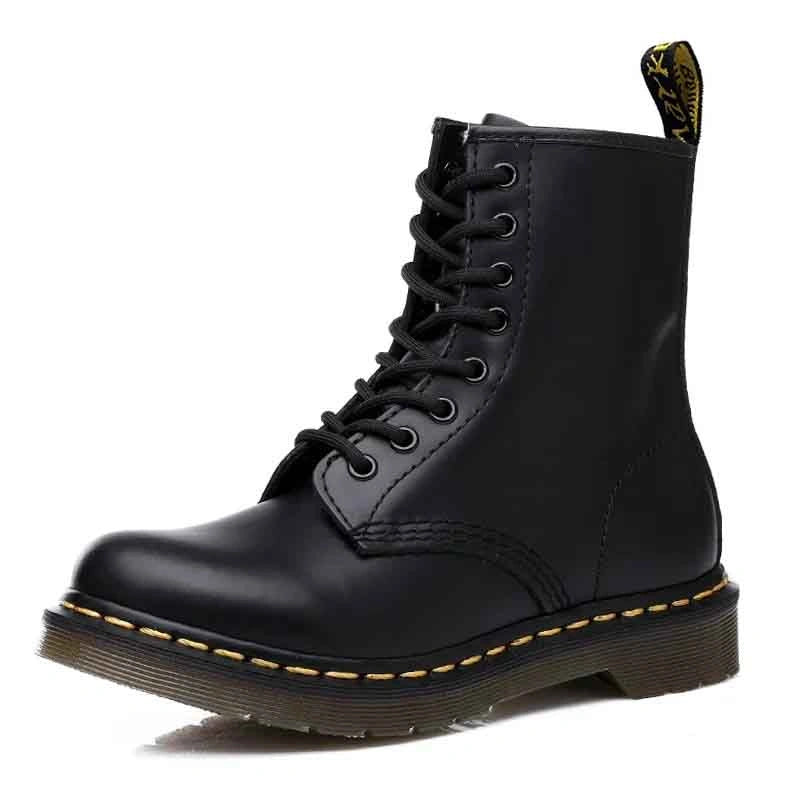 Bottes Martin Classiques de Haute Qualité – Élégance Britannique Intemporelle-noir4