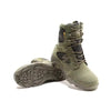 Bottes Tactiques Randonnee Legeres et Antiderapantes - Pour Hommes vert1