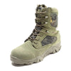 Bottes Tactiques Randonnee Legeres et Antiderapantes - Pour Hommes vert