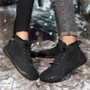 Bottes de Neige Minimalistes, Chaudes et Imperméables pour Hiver-noir1