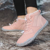 Bottes de Neige Minimalistes, Chaudes et Imperméables pour Hiver-rose2
