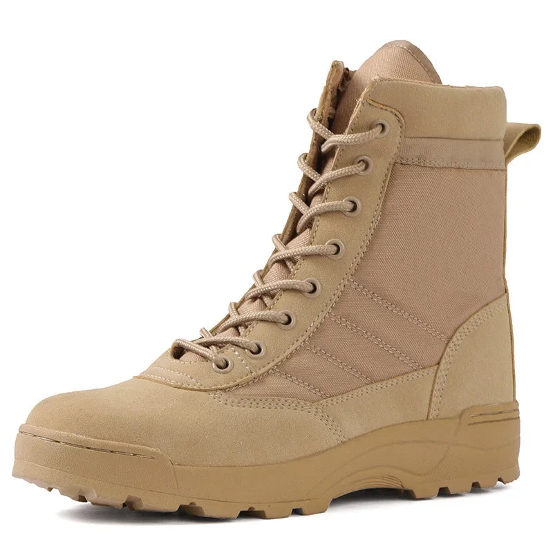 Bottes de Randonnée Unisexe pour Hommes et Femmes Confort & Durabilité-sable1
