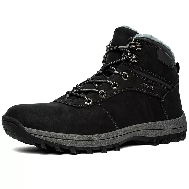Bottes de Randonnée Hivernales Imperméables pour hommes et femmes noir3