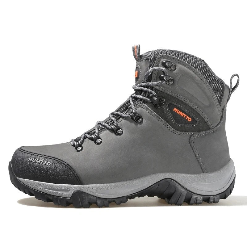 Bottes de Randonnee et Neige Confortable et Antiderapante - Pour Hommes gris