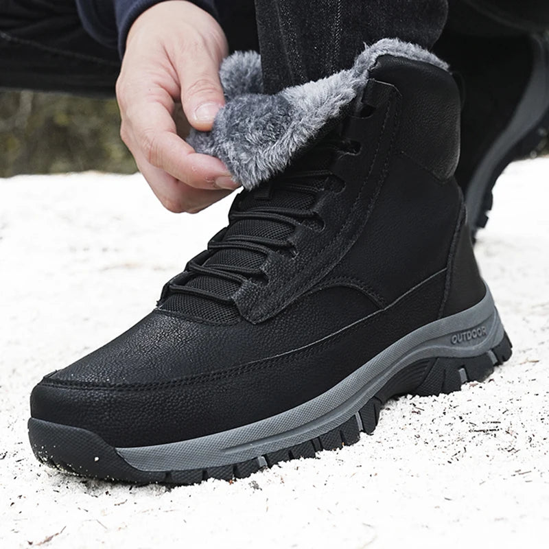 Bottes d'hiver en cuir et fourrure Völkl Panda Polar Bottes d'hiver en cuir et fourrure Völkl Panda Polar