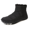 Bottines dHiver Pied nus Confortables et Antiderapante - Unisexe noir