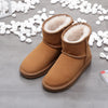 Bottines d'Hiver en Daim et doublure en fourrure - Unisexe marron