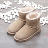 Bottines d'Hiver en Daim et doublure en fourrure - Unisexe sable