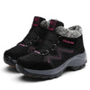Bottines d'Hiver et Randonnee Confortables avec Doublure en Fourrure - Pour Femmes noir1