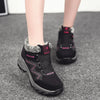 Bottines d'Hiver et Randonnee Confortables avec Doublure en Fourrure - Pour Femmes noir2