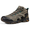Bottines de Randonnee Confortables et Antiderapantes - Pour Hommes kaki