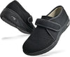 Chaussures Diabetiques Orthopediques Confortables pour Pieds Sensibles - Unisexe noir 1