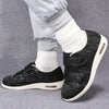 Chaussures Orthopédiques avec Fermeture Autoagrippante et à Double Sangle-noir gris1