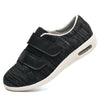 Chaussures Orthopédiques avec Fermeture Autoagrippante et à Double Sangle-noir gris