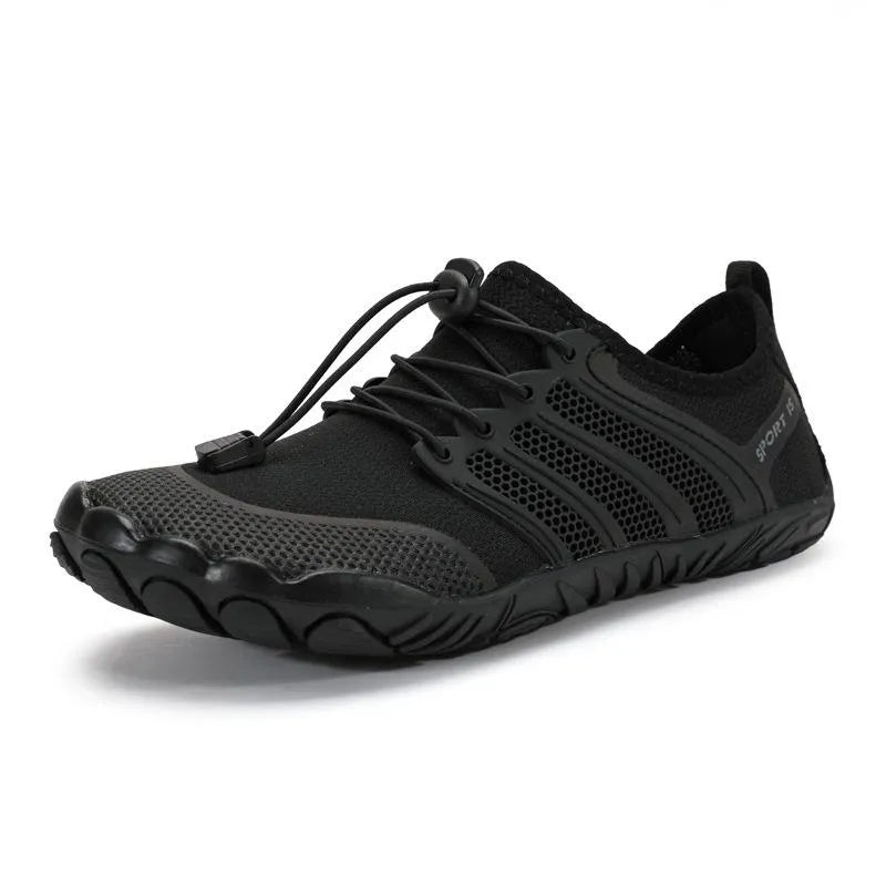 Chaussures Pieds Nus Aquatiques Respirantes noir