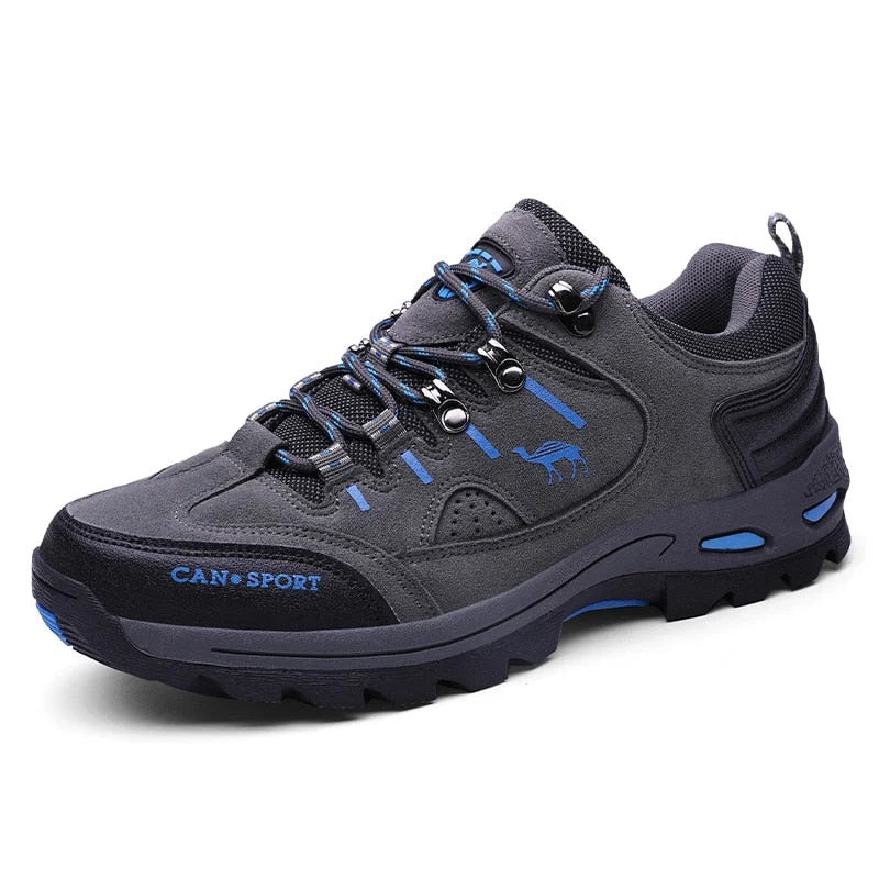 Chaussures de Randonnee Impermeables Haut de Gamme pour homme bleu2