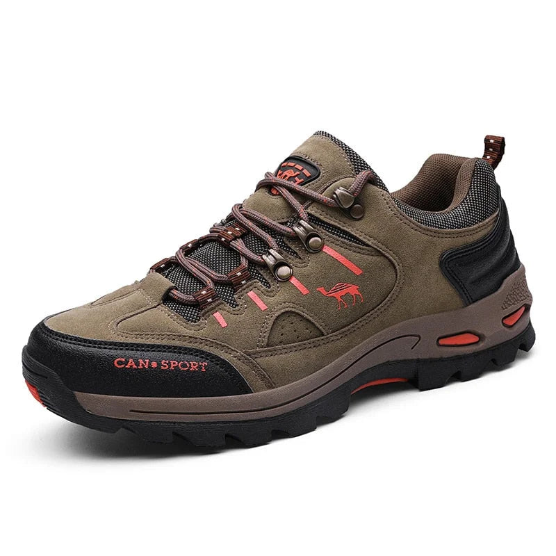 Chaussures de Randonnee Impermeables Haut de Gamme pour homme marron1