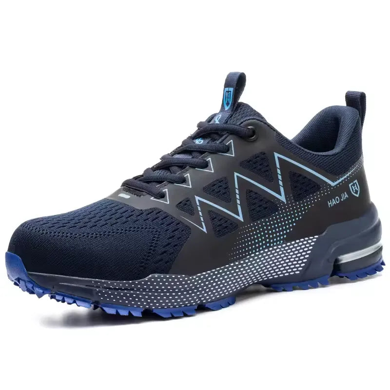 Chaussures de Securite Anti-coup en Acier pour Homme bleu 7