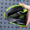 Chaussures de Securite Anti-coup en Acier pour Homme vert2