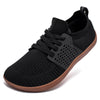 Chaussures minimalistes larges et en Mesh Respirant pour homme nir marron