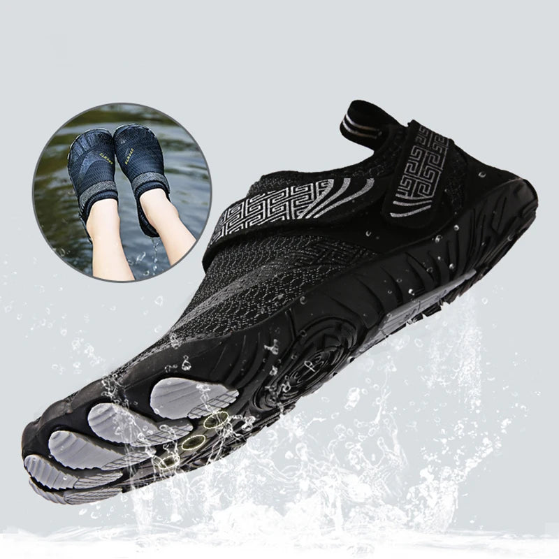 Barefoot: Chaussures pieds nus d'eau élastiques à séchage rapide pour enfants et femmes