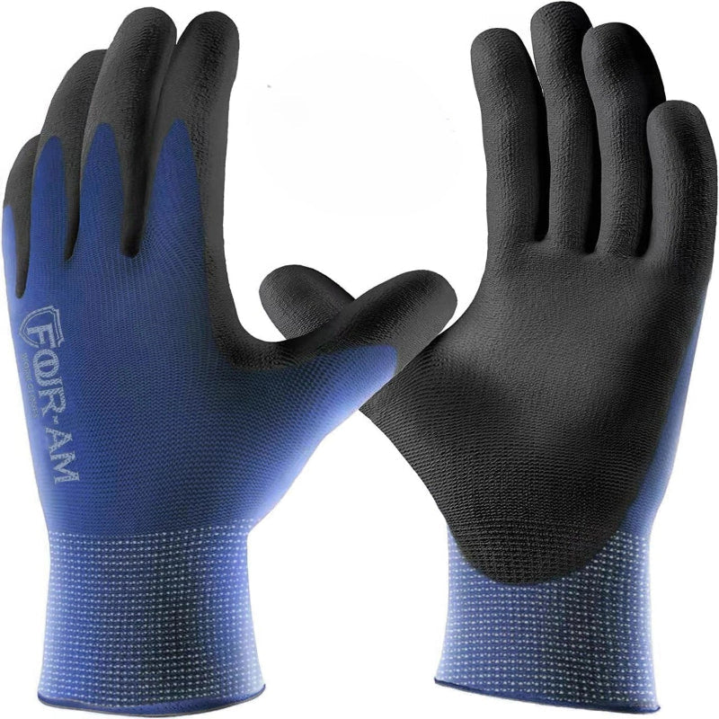 Gants de Travail Anti-Derapants et Resistants - Unisexe