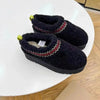 Pantoufles dHiver Confortables avec Semelle Antiderapante - pour femmes noir
