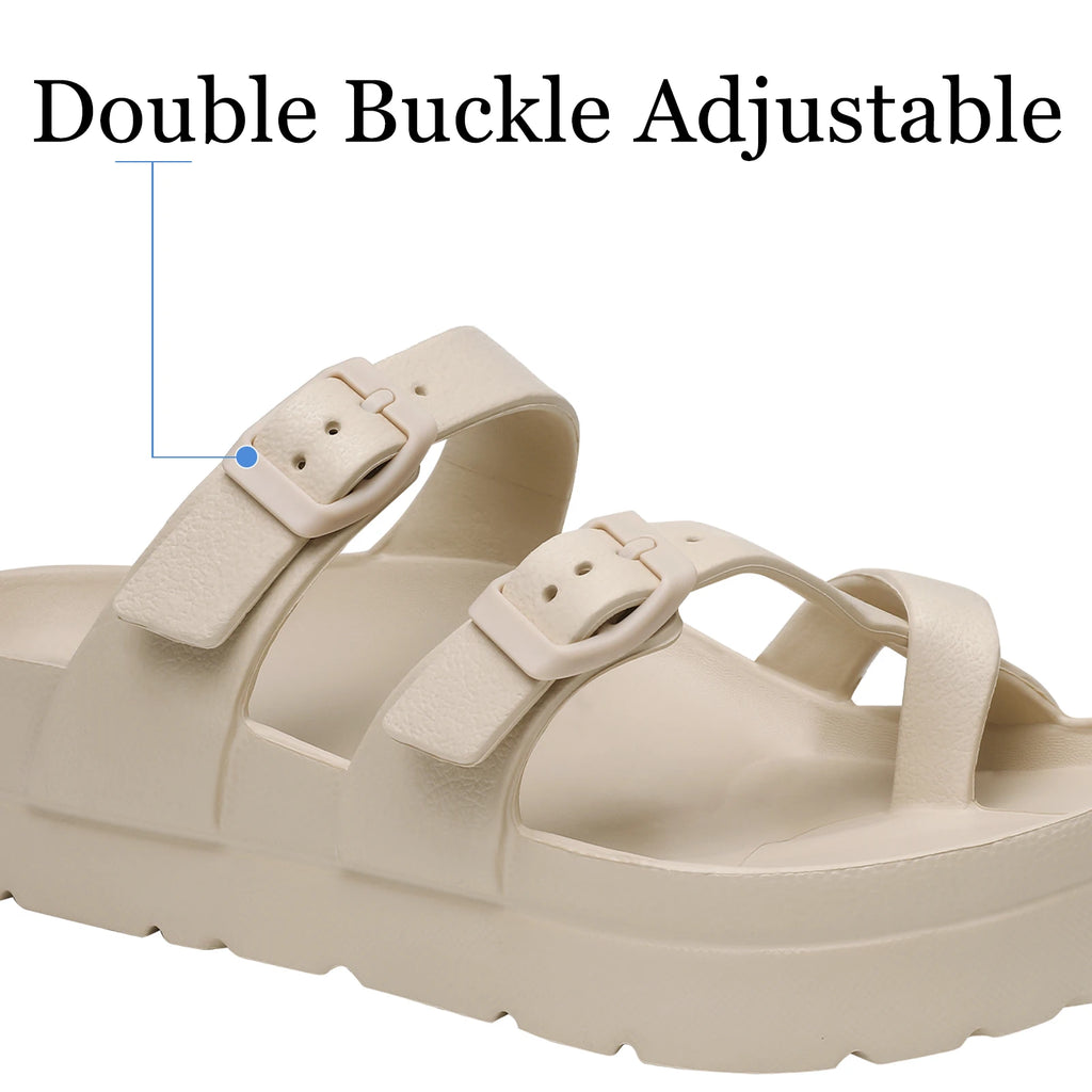 Sandales de marche pour femme – Sangles Velcro réglables pour femme Sandales de marche pour femme – Sangles Velcro réglables pour femme