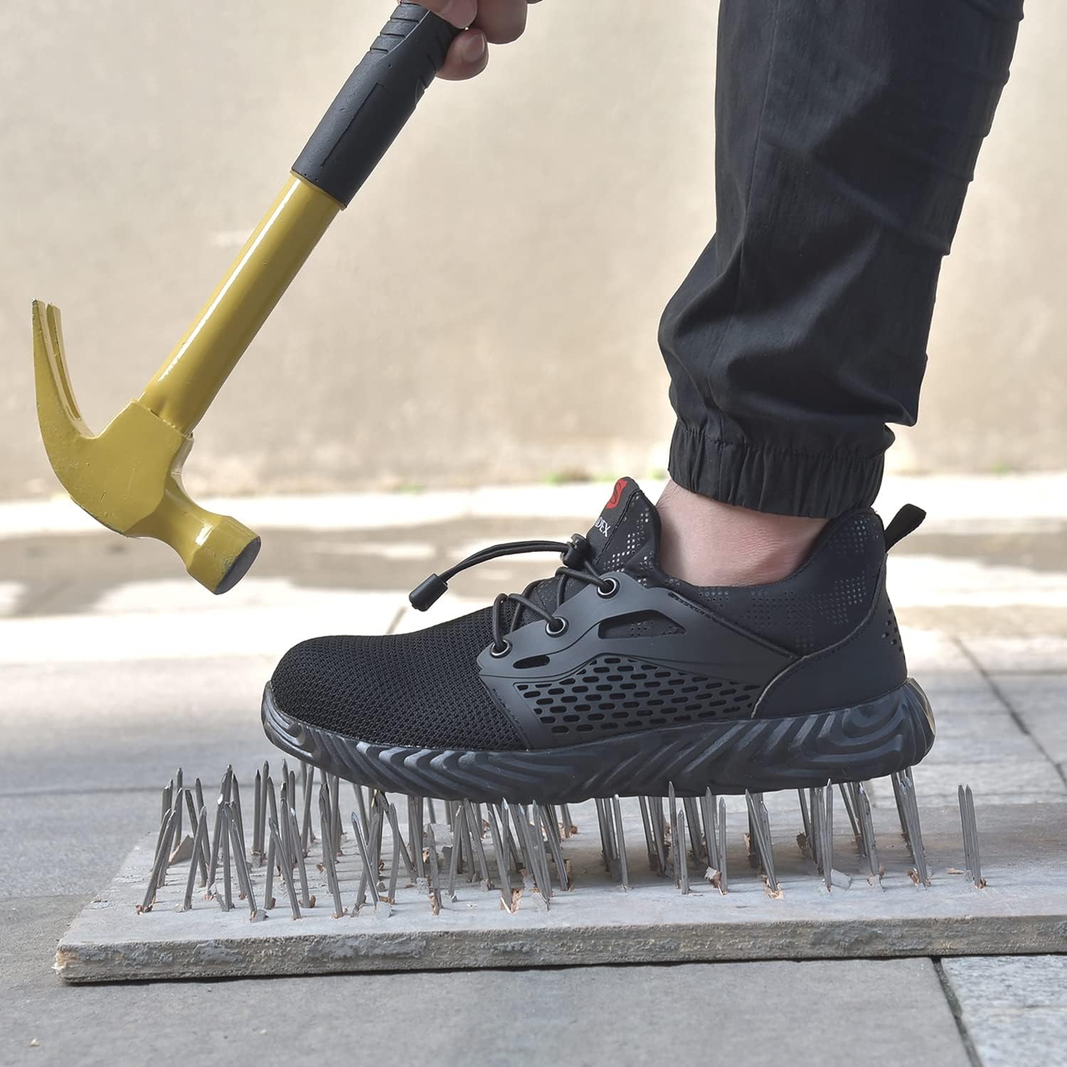 Baskets à Embout en Acier Indestructibles pour Hommes et Femmes 👟🛡️ – Sécurité et Confort Inégalés