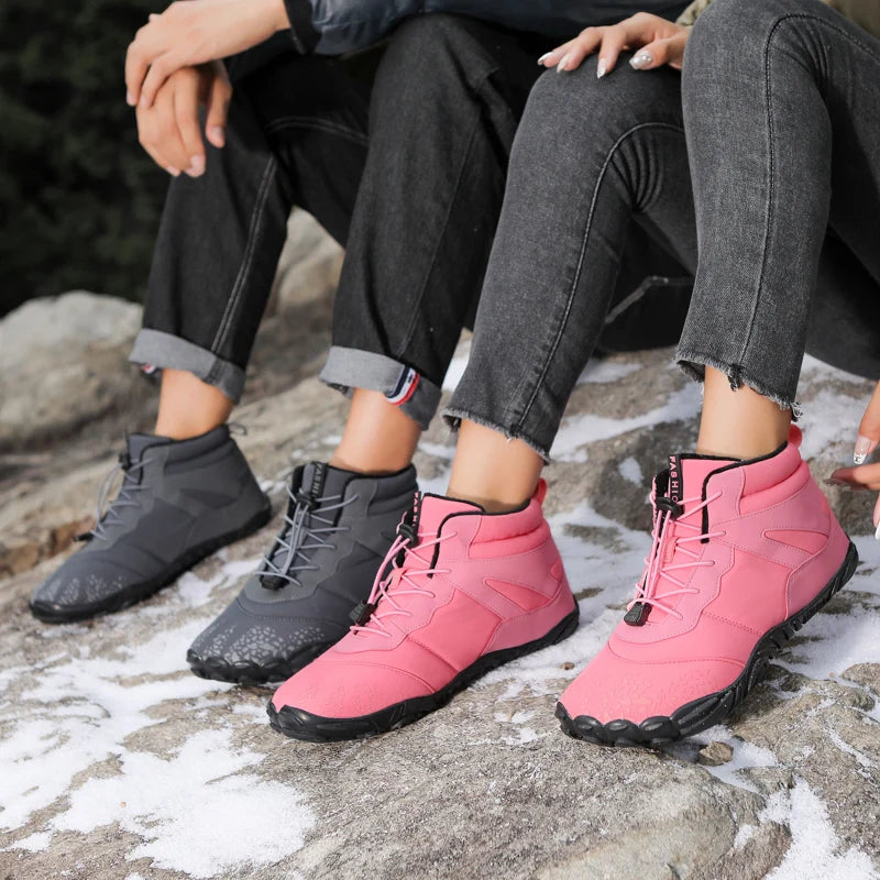 Warm Barefoot Snow Boots for Men and Women