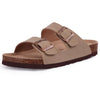 Sandales Bonston Confortables a Boucles abricot