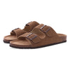 Sandales Legeres a Double Boucle marron