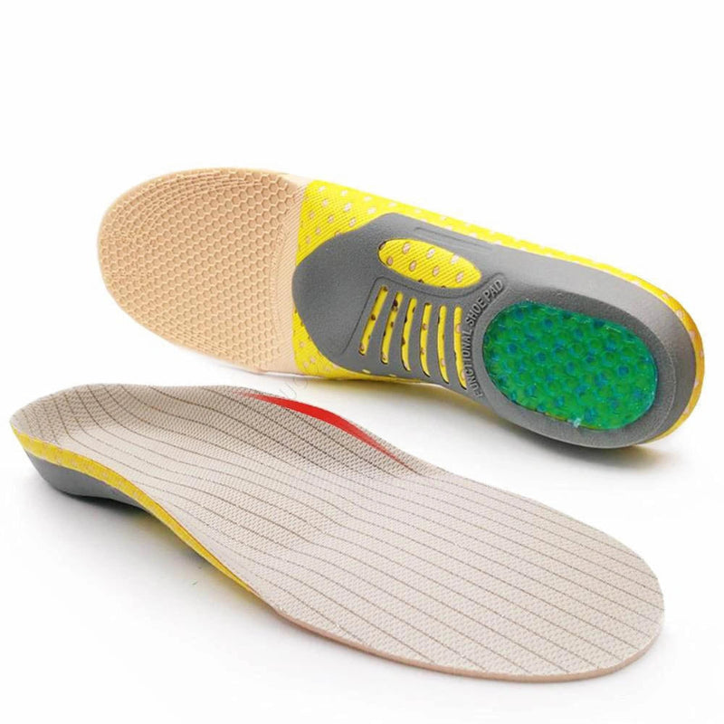 Semelle Orthopédique Révolutionnaire, 2 Paires De Semelles En Nuage 4D Semelles Orthopédiques En Mousse à Mémoire De Forme Respirante Pour Baskets Femmes Hommes (39-40