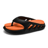 Tongs Confortables a Plateforme orange
