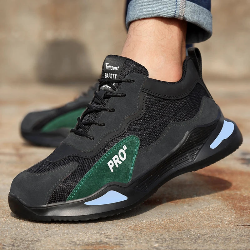 Chaussures De Sécurité Homme Imperméables Antidérapantes - Basket Running Randonnée Travail Orthopédique