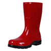 bottes-de-pluie-impermeables-pour-femme rouge