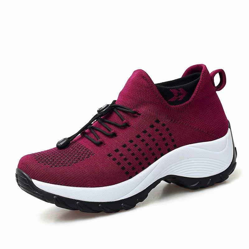 chaussures-orthopediques-confortables-orthopeca rouge