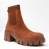 Bottines Chelsea Confortables avec Semelle Antiderapante marron